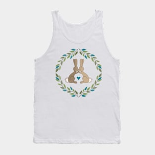 Kissing Bunnies Tank Top